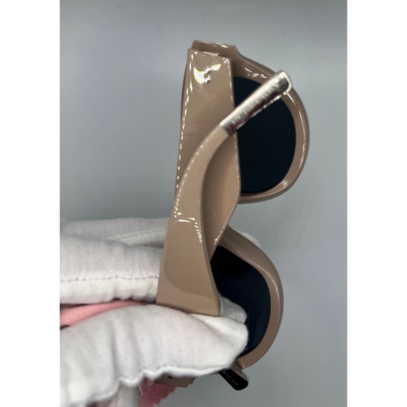 Burberry Sunglasses Round Beige Frames Designer Eyewear Italy B 4229 - Picture 9 of 10